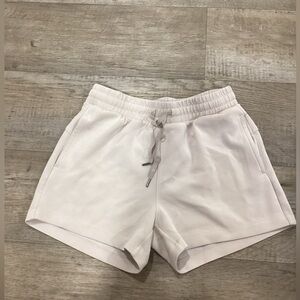 Women's Athletic Cream Shorts